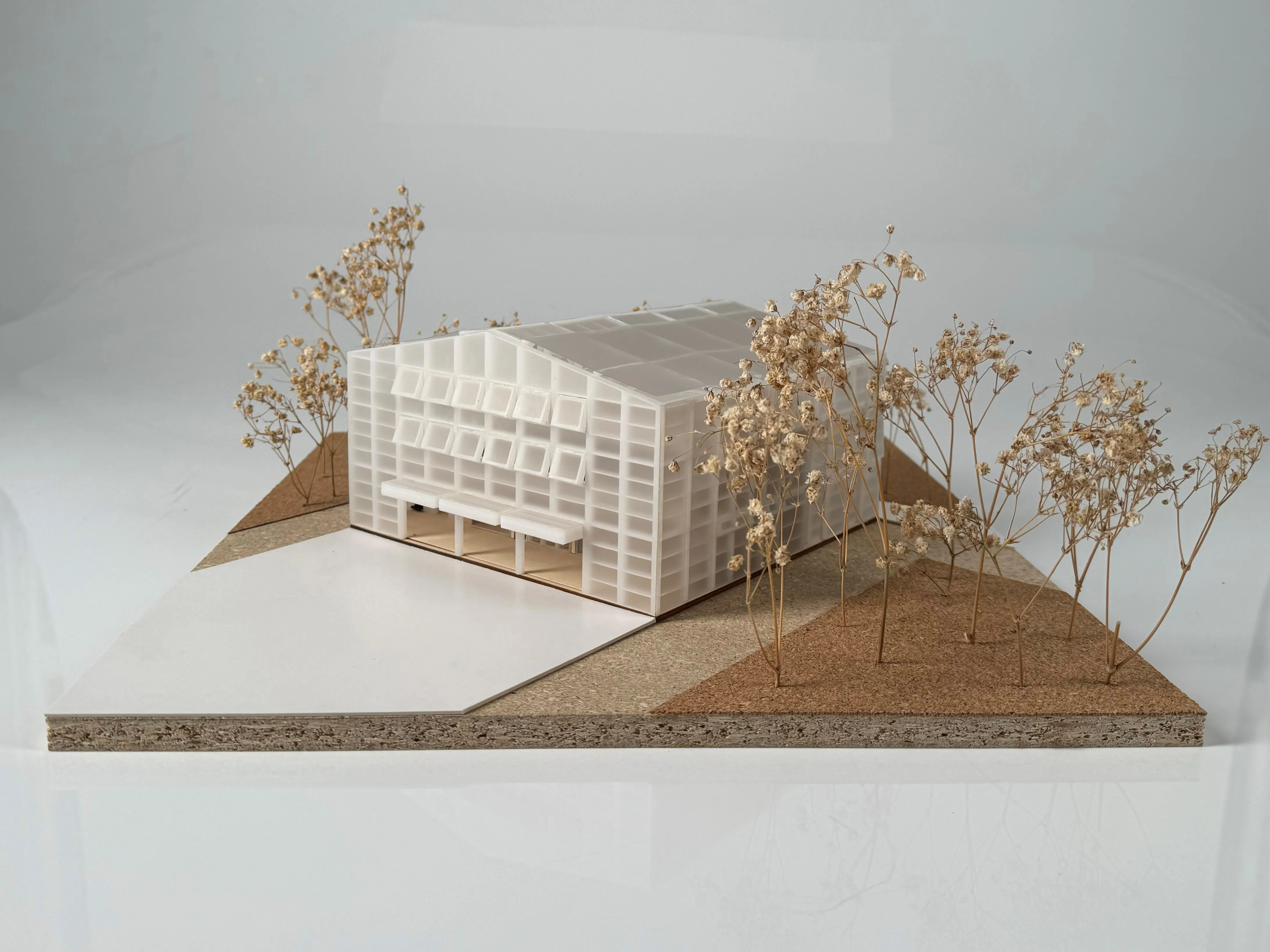 Studio 5 Front Facade Model